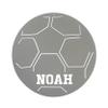 Sports Balls Magnetic Boards (Soccer) Basketball Decor Magnet Board for Wall Volleyball Stuff Baseball Room Decor for Boys Football Bulletin Board Decorations Gray view 1