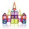 Contixo ST4 Magnetic Tiles - 112 PCs 3D Building Blocks STEM Construction Creativity, Imagination, Recreational, Educational Building Toys for Kids Children Toddler Ages 4-8, Boys and Girls Age 3-5 view 2