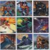 1996 Amalgam Base Set of 90 Cards (DC vs Marvel) NM/Mint Spider-Man, Batman view 1