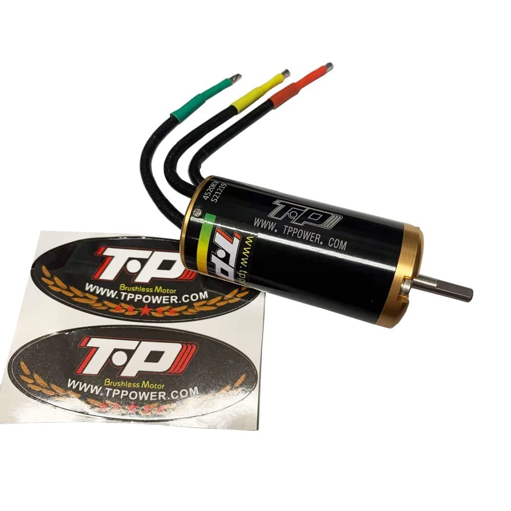 TP POWER TP4040-CM 95.000RPM Brushles Motor for 1/8 RC Car (4520KV(5S))