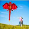 1.6M Dinosaur Kite Easy to Assemble and Fly Kite, Suitable Flying Kite for Boys and Girls, Can Take Off Even in Low Wind LSDRALOBBEB 0401(Color:B,Size:) view 2
