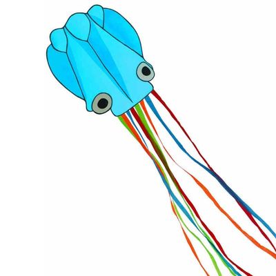 Soft Octopus Kite,with 100M Flying Line and Spool, Easy-Grip Handle, Kids Beginner Kite is Easy to Assemble and Fly LSDRALOBBEB 0401(Color:,Size:500m line)