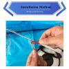 Soft Octopus Kite,with 100M Flying Line and Spool, Easy-Grip Handle, Kids Beginner Kite is Easy to Assemble and Fly LSDRALOBBEB 0401(Color:,Size:500m line) view 3