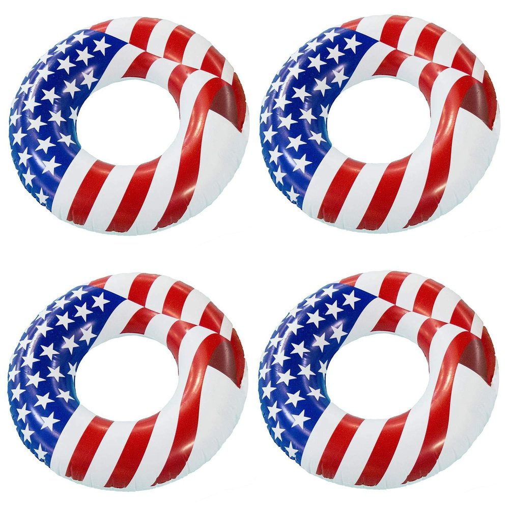 Swimline Americana Series Inflatable Pool Ring