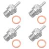 OGRC 4pcs Hot Glow Plug N4 Spark Nitro Engine Parts Replace OS for Traxxas Kyosho HSP HPI Redcat 1/8 1/10 RC Car Truck view 1