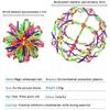 Expandable Magic Ball - Colorful Inflatable Yoga & Breathing Ball, Stress Reliever for Boys & Girls view 4