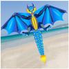 1.6M Dinosaur Kite with 100M Flying Line and Spool, Easy Grip Handle, Kids Beginner Kite Easy to Assemble and Fly LSDRALOBBEB 0401(Color:C,Size:) view 1