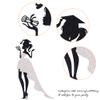 1 Pack Graduation Girl Cake Topper with Glitter Diploma, Graduation Cap, Congrats 2024 Cake Decorations for High School Girls Graduate Party - Silver view 3