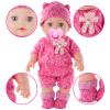 DONTNO 12 Inch Baby Doll with Clothes and Accessories, Reborn Alive Baby Doll Feeding and Caring Set with Baby Bottles Diaper Nipple for Little Girls Pretend Play Set view 3