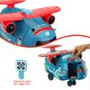 Dwi Dowellin Airplane Car Toy,Steering Wheel Toys for 3 4 5 6 Year Old Boys&Girls with Sound and Light,Toddler Educational Plane Driving Toy Gift for Kids Aged 3+, Blue view 4