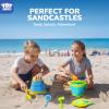 TOY Life Collapsible Beach Toys for Kids with 4 Silicone Collapsible Sand Buckets & 8 Shovels & Mesh Bag, Travel Beach Essentials for Kids Sand Toys Toddlers, Sandbox Toys for Boys Girls Ages 3-5 4-8 view 4