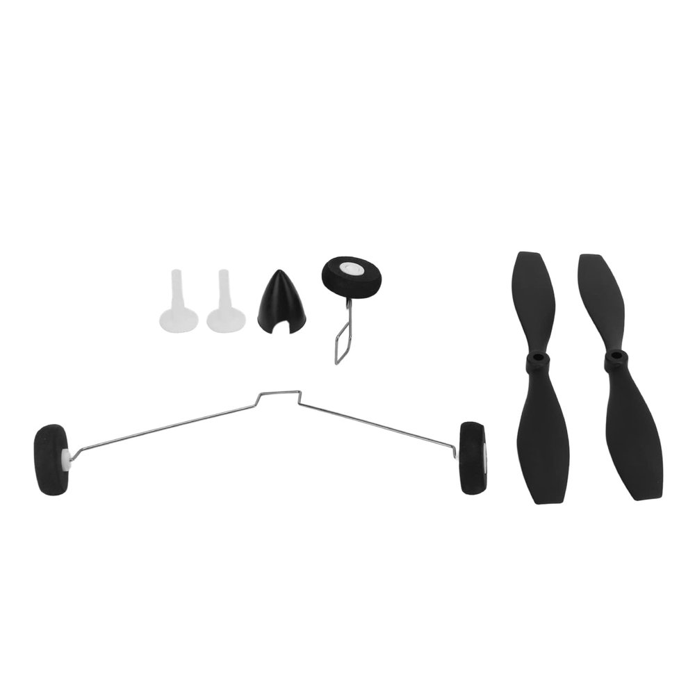Alomejor RC Landing Gear Set, Durable Metal Design, RC Plane Landing Gear, F949S Fixed Wing Aircraft Landing Gear, for Indoor Outdoor Flight and Compe