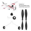 Alomejor RC Landing Gear Set, Durable Metal Design, RC Plane Landing Gear, F949S Fixed Wing Aircraft Landing Gear, for Indoor Outdoor Flight and Compe view 3