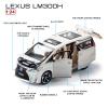 Diecast Metal Model Car-1:24 Scale with Sound and Light, Kids Age 3+ Years. (White) view 3