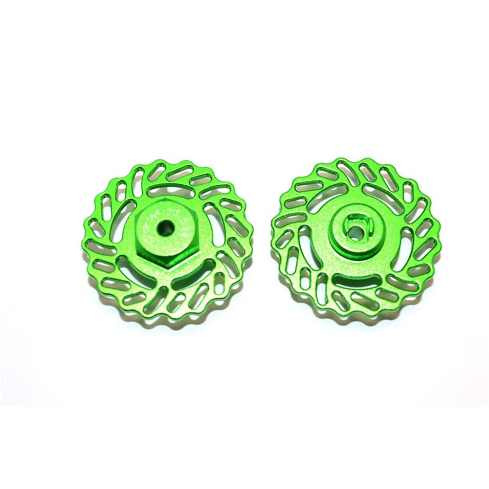 Replacement Part For 1Pair Brake Disc For LATRAX SST/TETON 1/18 Aluminum Alloy Disc Brake Rotor 5.5MM - (Color: Green)
