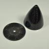 Replacement Part For 1pcs 100% Carbon Fiber Spinner Not Cutouts Hole 1.75" 2" 2.25" 2.5" 2.75" 3.75" 4" 5" For Airplane Model - (Color: 44mm) view 1