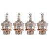 Replacement Part For 4 Piece 70117 N4 Super Glow Plug # 4 Spark Med For 1/10 RC Car Accs view 3