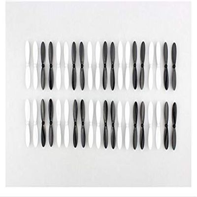 Replacement Part For RC Parts Main Propeller For CX-30 CX-30C CX-30W CX-30S Te Control Small Plastic Propellers 10Set 40PCS