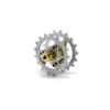 Replacement Part For 4PCS/lot.Colorful Aluminum Alloy Driving Wheel,Wheel,te Control Car Part,for Tank Chassis,Model Car Parts - (Color: Silver 5mm Hole) view 2
