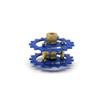 Replacement Part For 4PCS/lot.Colorful Aluminum Alloy Driving Wheel,Wheel,te Control Car Part,for Tank Chassis,Model Car Parts - (Color: Silver 5mm Hole) view 3