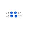 Replacement Part For 1/10 GRANITE 4X4 MEGA MOSTER TRUCK 12mm Hex Coupling (7mm Thick) Hex Adapter Spare Part - (Color: Blue) view 1