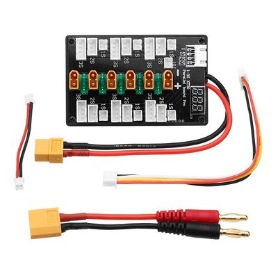 Replacement Part For XT30 Plug 1S-3S Lipo Battery Upgrade Version Parallel Charging Board For IMAX B6 Balance Charger