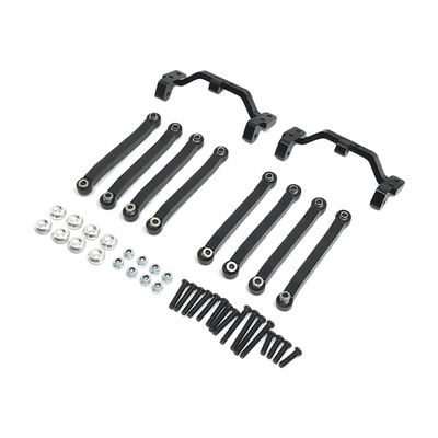 Replacement Part For Alloy Pull Rod + Pull Rod Seat For MN91 MN99 Model Trucks Replacement Parts - (Color: Black)