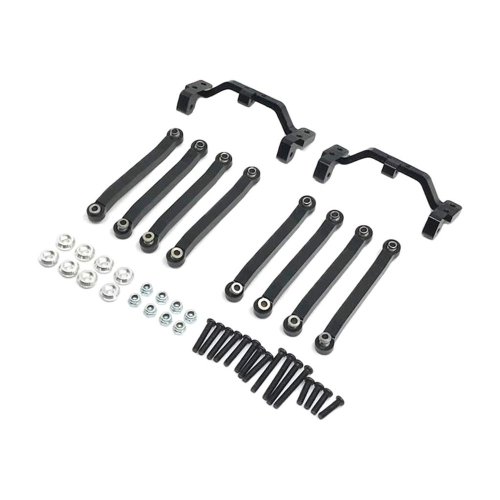 Replacement Part For Alloy Pull Rod + Pull Rod Seat For MN91 MN99 Model Trucks Replacement Parts - (Color: Black)