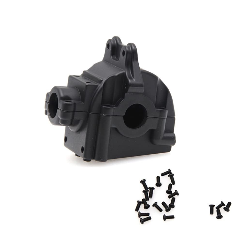 Replacement Part For Front & Rear Gearbox Upper And Lower Covers Shell For 1/14 144001 RC Car Accessories Parts - (Color: Black)