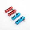 Replacement Part For 10PCS Metal Servo Arm Linkage Tie Rod End Clevis Steering Rudder Joint Coupler For RC Boat Airplane Equipment Box - (Color: 10PCS Blue) view 3