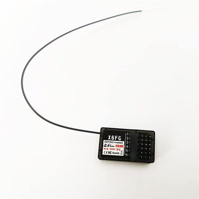 Replacement Part For 2.4G Six Channel Te Control Receiver With Gyro For X6 FG RC Car Receiver Accessories