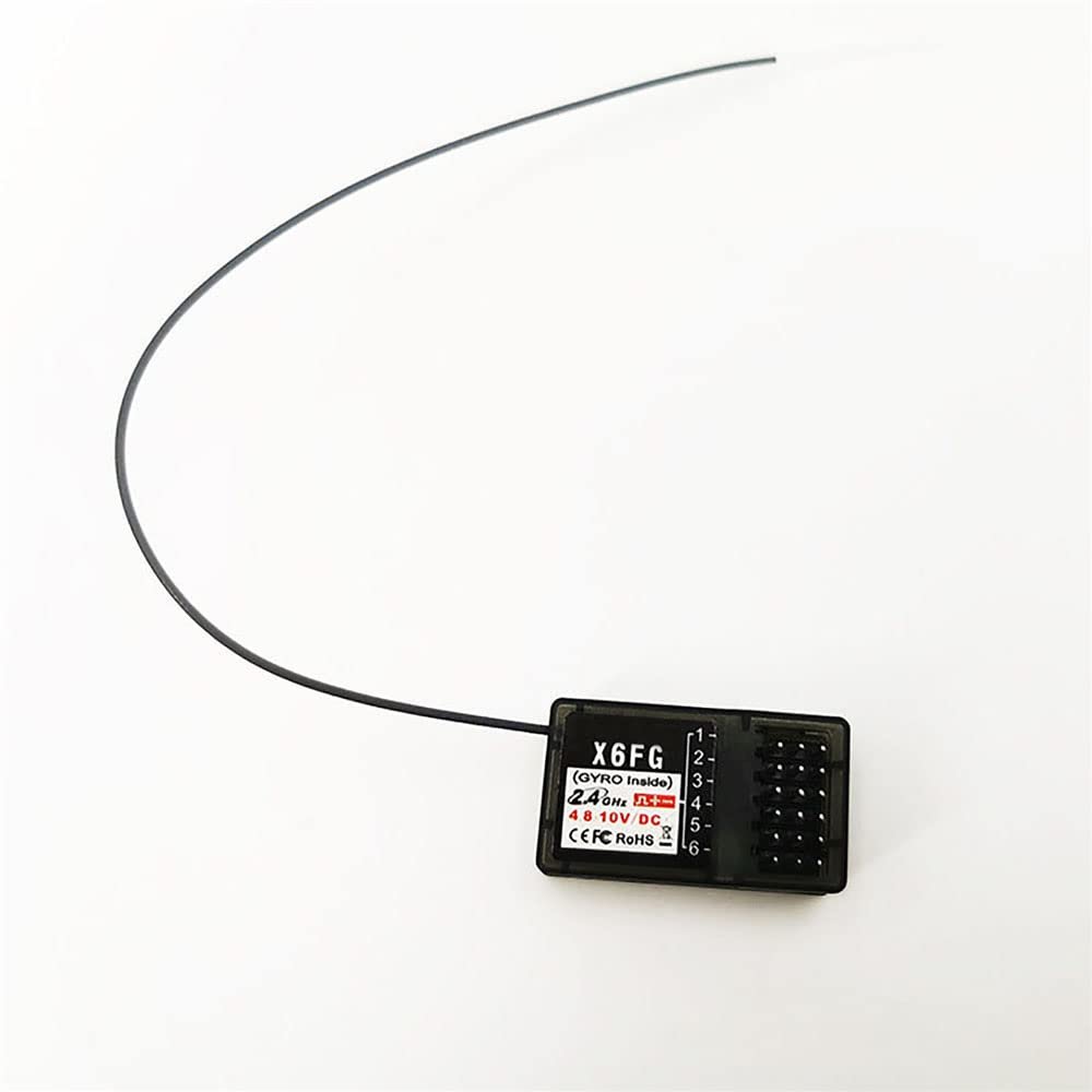 Replacement Part For 2.4G Six Channel Te Control Receiver With Gyro For X6 FG RC Car Receiver Accessories
