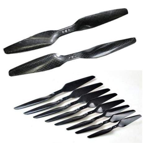 Replacement Part For 4pcs/lot 3K Carbon Fiber Propeller 8055 9055 1055 1155 1255 For Tiger Motor Quadcopter - (Color: 8055 Carbon)