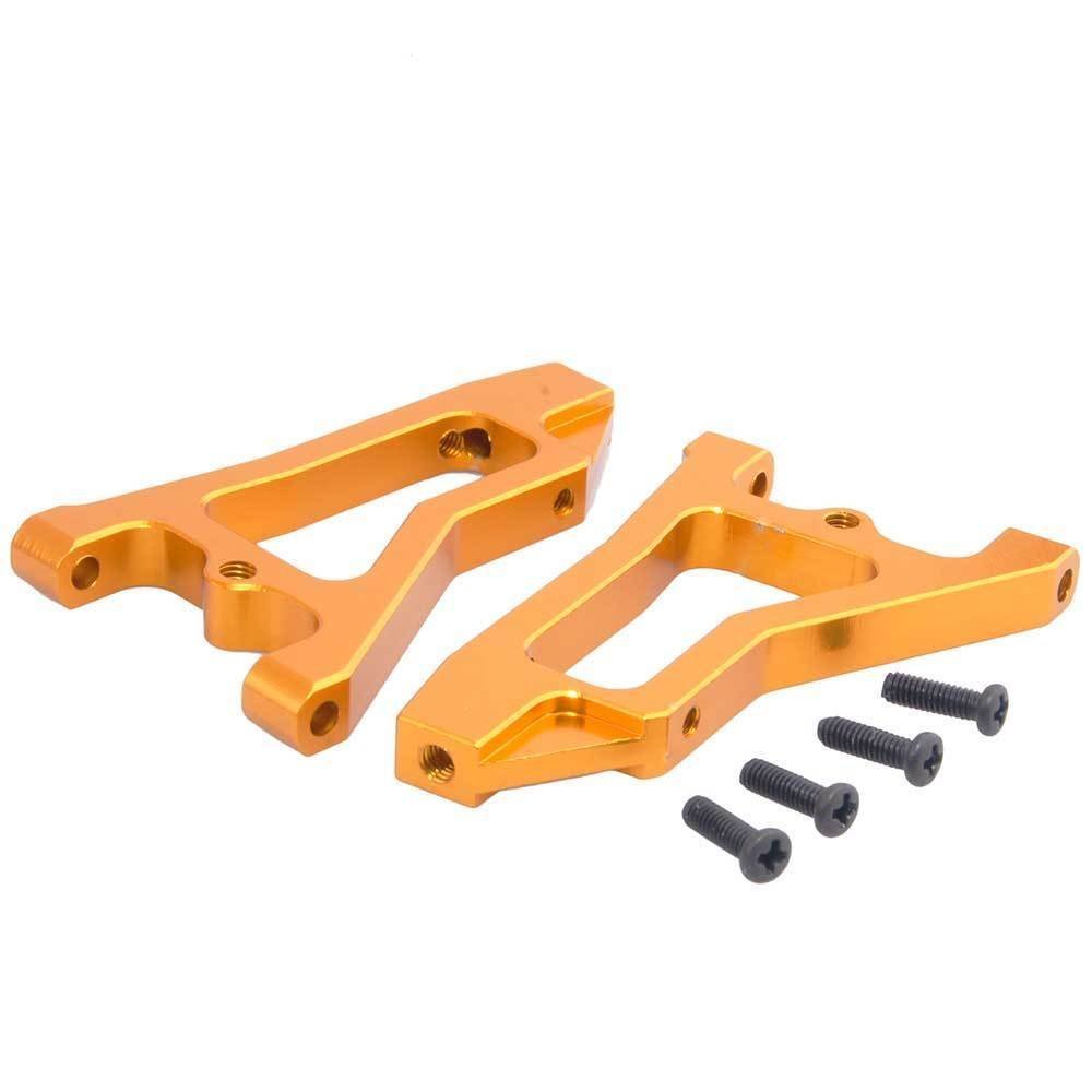 Replacement Part For RC 286019 (86004) Aluminum Front Lower Suspension Arm 2P For 1:16 Buggy Truck - (Color: Gold)