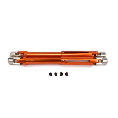 Replacement Part For 2pcs Alloy Aluminum Driven 106-138mm For Rc :10 94180 Rock Crawler Upgraded Hop-Up Parts - (Color: Orange)