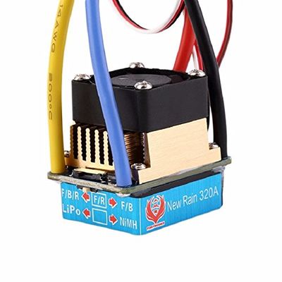 Replacement Part For Waterproof ESC 60A 3S With Fan 5V 3A BEC T-Plug For 1/10 RC Car Parts