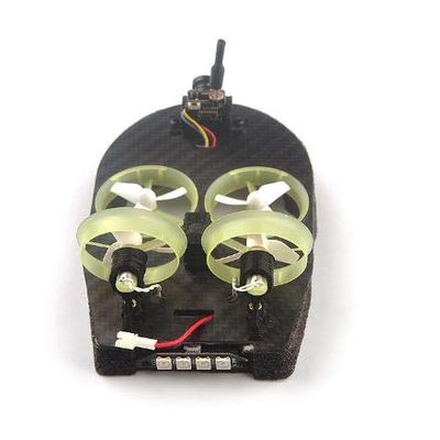 Replacement Part For Tiny Whoover TW65 FPV Racing Hovercraft Drift Car Integration 65mm Tiny Whoop Frame For RC Quadcopter Drone - (Color: Basic Frame Kit)