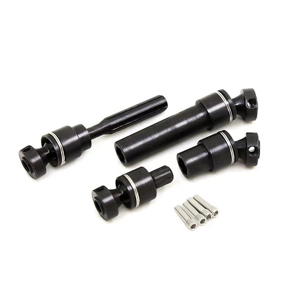 Replacement Part For 2pcs/set Hard Steel Shaft Replacement Center Drive Shafts For 1/16 SUMMIT RC Crawler Car