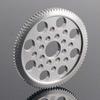 Replacement Part For RC 7075-85T / 80T Silver Spur Gear For 1/10 Sakura D3 CS Drift Racing Car - (Color: 7075-80T) view 1