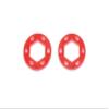 RC Racing Fiberglass Brake Disk Plate Set 2pcs For 87055 HP86322 view 2