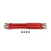 Replacement Part For 2pcs Alloy Aluminum Driven 106-138mm For Rc :10 94180 Rock Crawler Upgraded Hop-Up Parts - (Color: Red) view 1