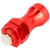 Replacement Part For 4Pcs Metal RC Wheel Hex Driver 12mm Turn 17mm Extension Hex Adapter For RC Car Truck Parts - (Color: Red) view 2