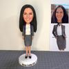 AIOU AIOU 8" A Person Custom Bobbleheads Figures Personalized As Mother's Father's Anniversary Day Christmas Birthday Gifts for friends Souvenir Unique Idea Gifts Based on Photos view 1