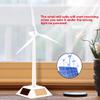 Solar 3D Windmill Model, Children's Educational Fun Gift, Wind Turbine Generator, Home Desktop Decoration Office Desk Decoration view 3