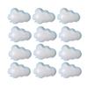 12 Pieces White Cloud Foil Balloons For Baby Shower Boys Girls Birthday Wedding Themed Decoration Party Supplies view 1