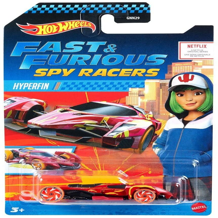 DieCast Hot Wheels Hyperfin (Red), Fast & Furious Spy Racers