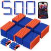 Tudaymol Nerf Bullets 500 Official Dart for Nerf N-Elite Series Refill Darts Foam Bullets Ammo Packs - Compatible with All Elite Blaster view 1