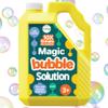 64 oz Iridescent Bubble Solution Refill | Non-Toxic Pre-Mix Bubble Refill Solution No Mixing or Measuring Required | Bubbles for Kids | Bubbles Bulk | Bubble Machine Solution | Giant Bubble Solution view 1