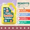 32 oz Iridescent Bubble Solution Refill | Non-Toxic Pre-Mix Bubble Refill Solution No Mixing or Measuring Required | Bubbles for Kids | Bubbles Bulk | Bubble Machine Solution | Giant Bubble Solution view 2