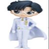 Banpresto Sailor Moon Eternal Q posket PRINCE ENDYMION Normal PVC Figure 14cm view 1